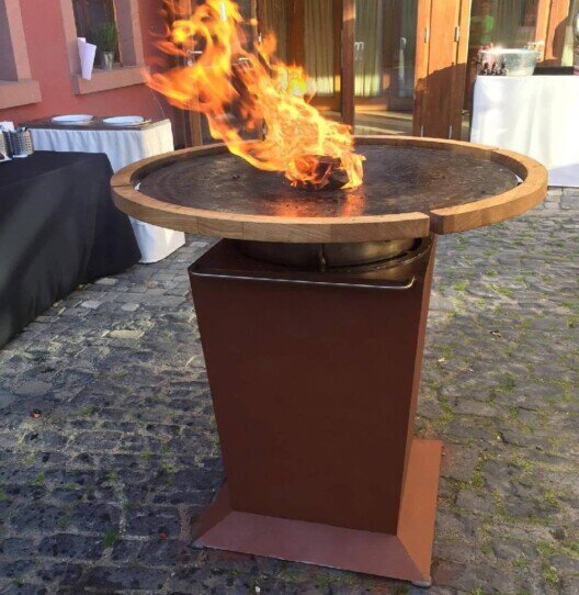 Feuertonnen-Grill